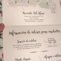  Invitación, tarjetón informativo y Cuenta! - 4