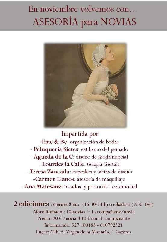 ASESORÍA PARA NOVIAS EN CÁCERES