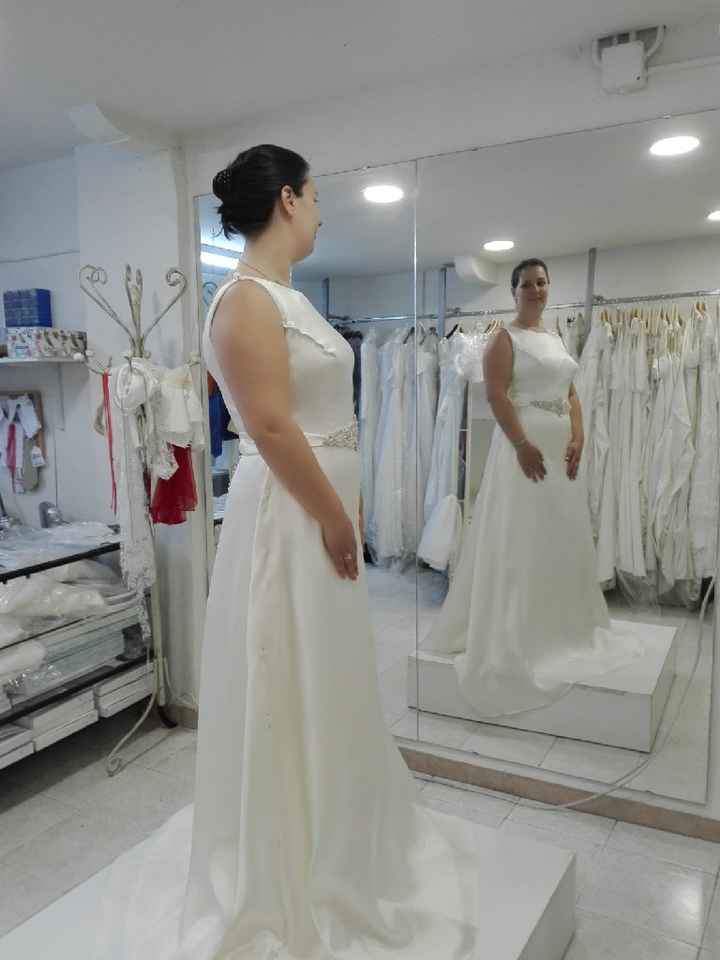 Las pruebas del vestido de novia - 1