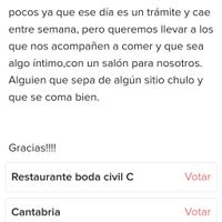 Restaurante para boda civil - 1