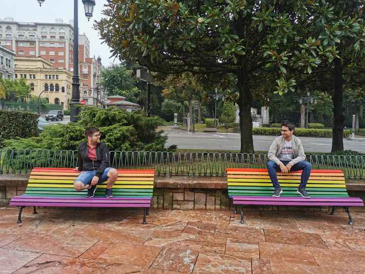 Así empezó la boda...