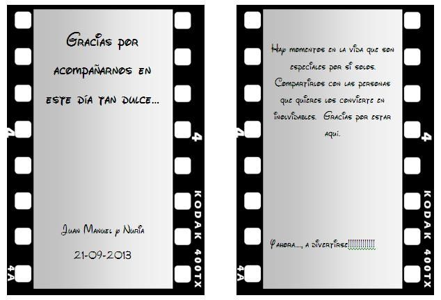 TARJETA AGRADECIMIENTO MARIQUITAS