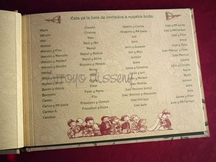 Lista de invitados