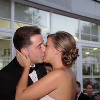 Primer beso de casados