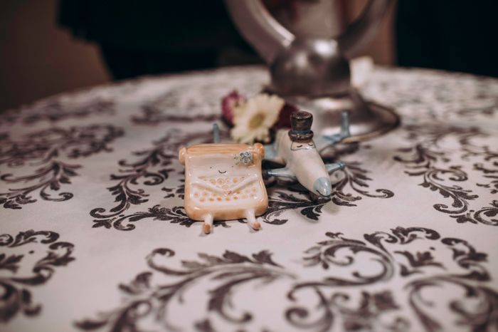Tarta nupcial con cake topper: ¿SÍ o NO? 2