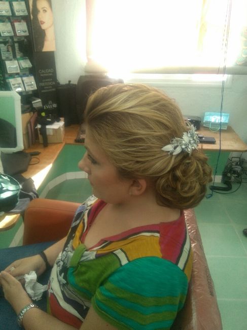 Prueba de peinado y maquillaje - 2