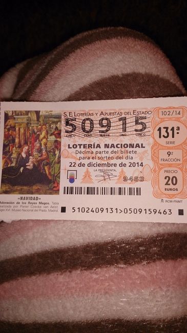 Nuestro día en la loteria de navidad - 1