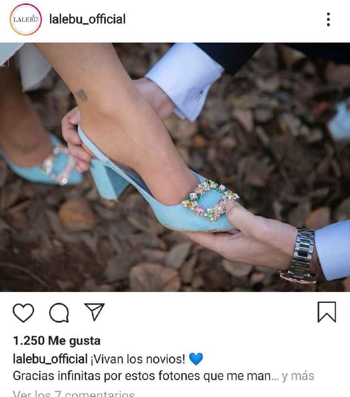 Zapatos de novia de colores - 1