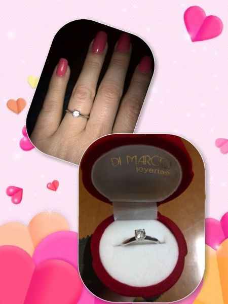 Mi anillo de pedida... - 1