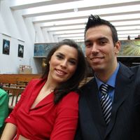 En la boda de Nuria