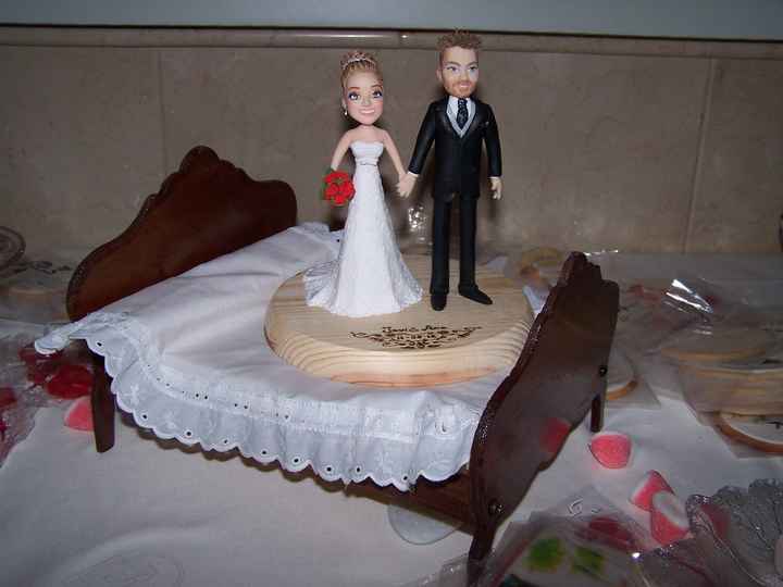 nuestros muñecos de la boda