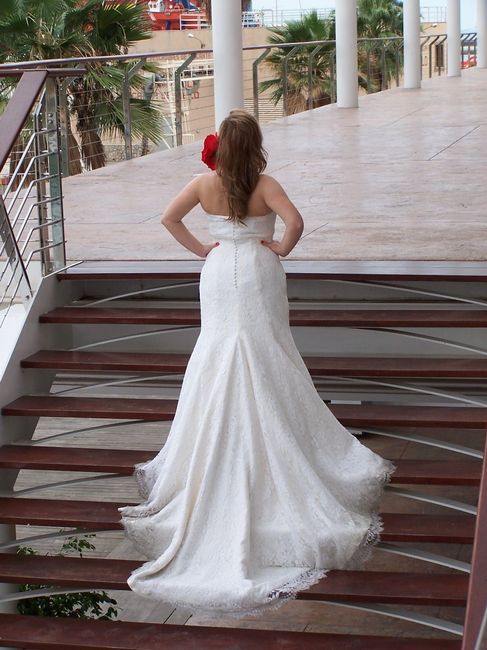 en el puerto de post boda