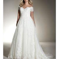 Vestido novia talla grande - 2