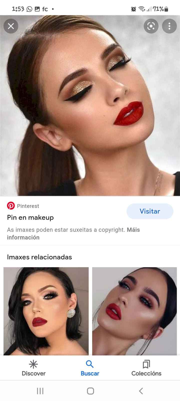 ¿Con o sin labial rojo? - 1