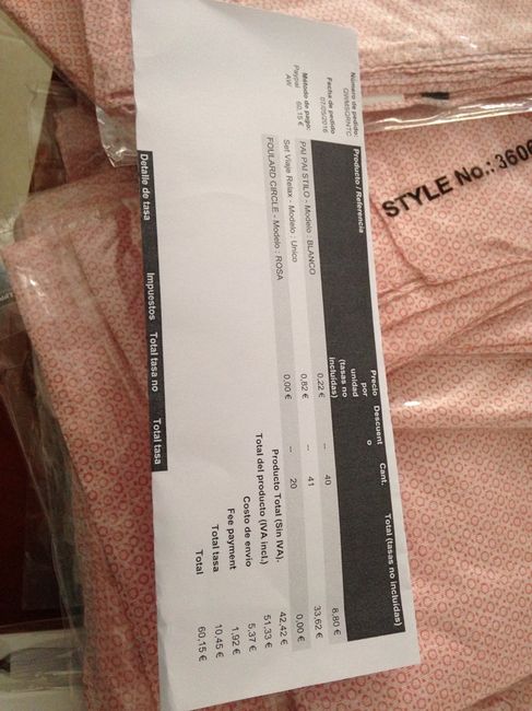 Emocionada!!! ya me han llegado los primeros detalles! - 2