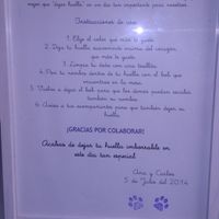 instrucciones arbol de huellas 