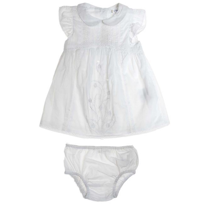 conjunto blanco bordado