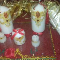 Velas para decoración (manualidades)