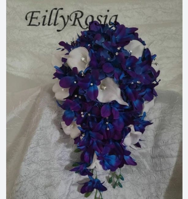 Ramo azul y violeta 5
