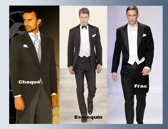 Diferencia Trajes (chaqué, Smoking y Frac) 6