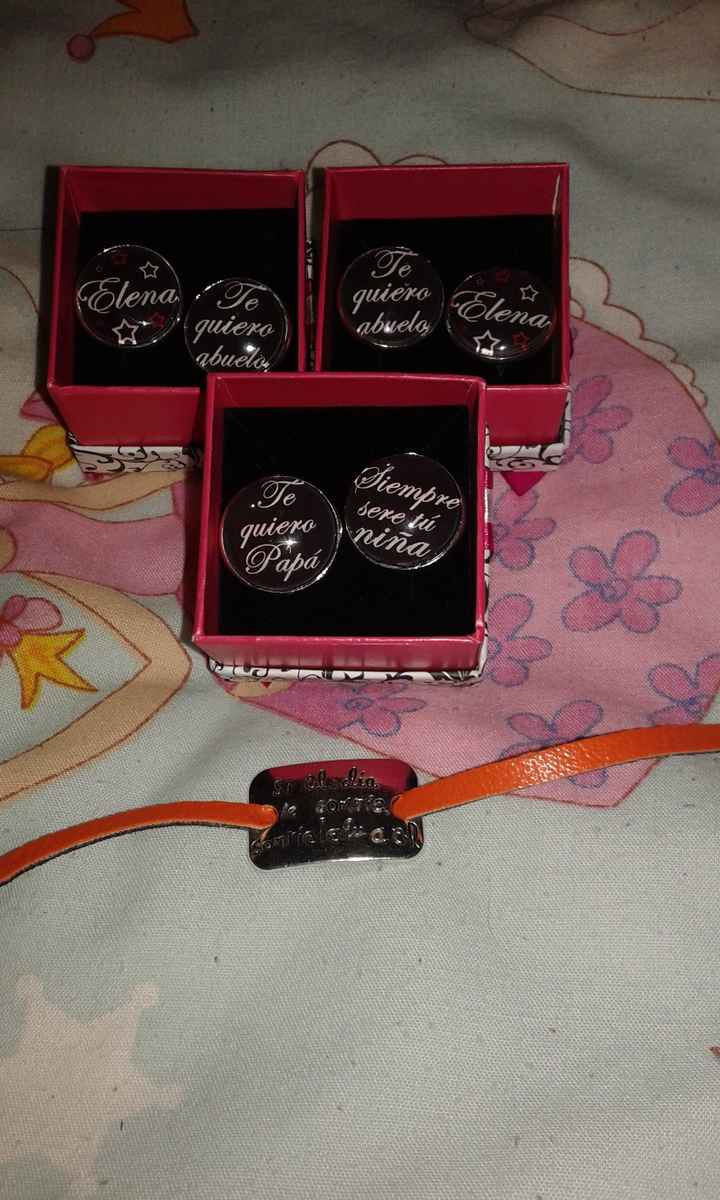 Los gemelos de la boda regalo del dia del padre - 1