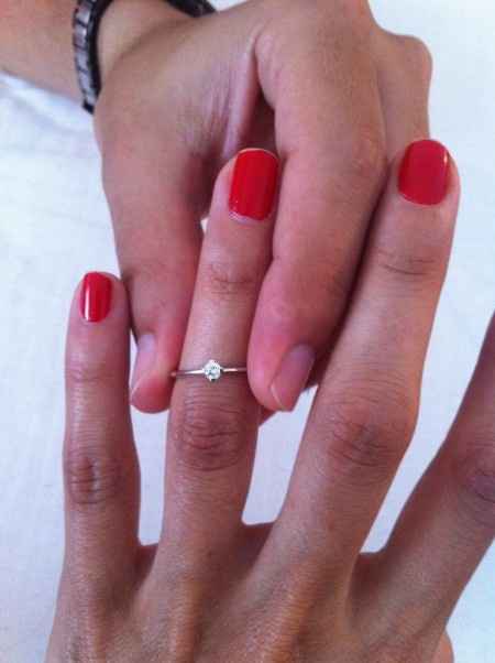 Anillo de pedida