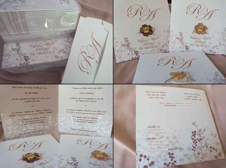 Nuestras invitaciones de boda