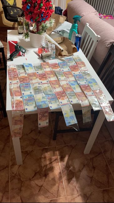 Dar dinero en una boda 1
