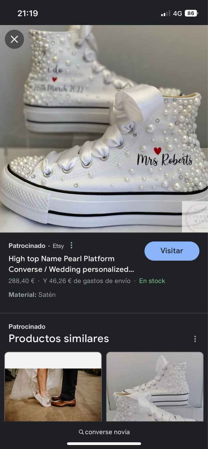 Dudas calzado después de ceremonia - 1