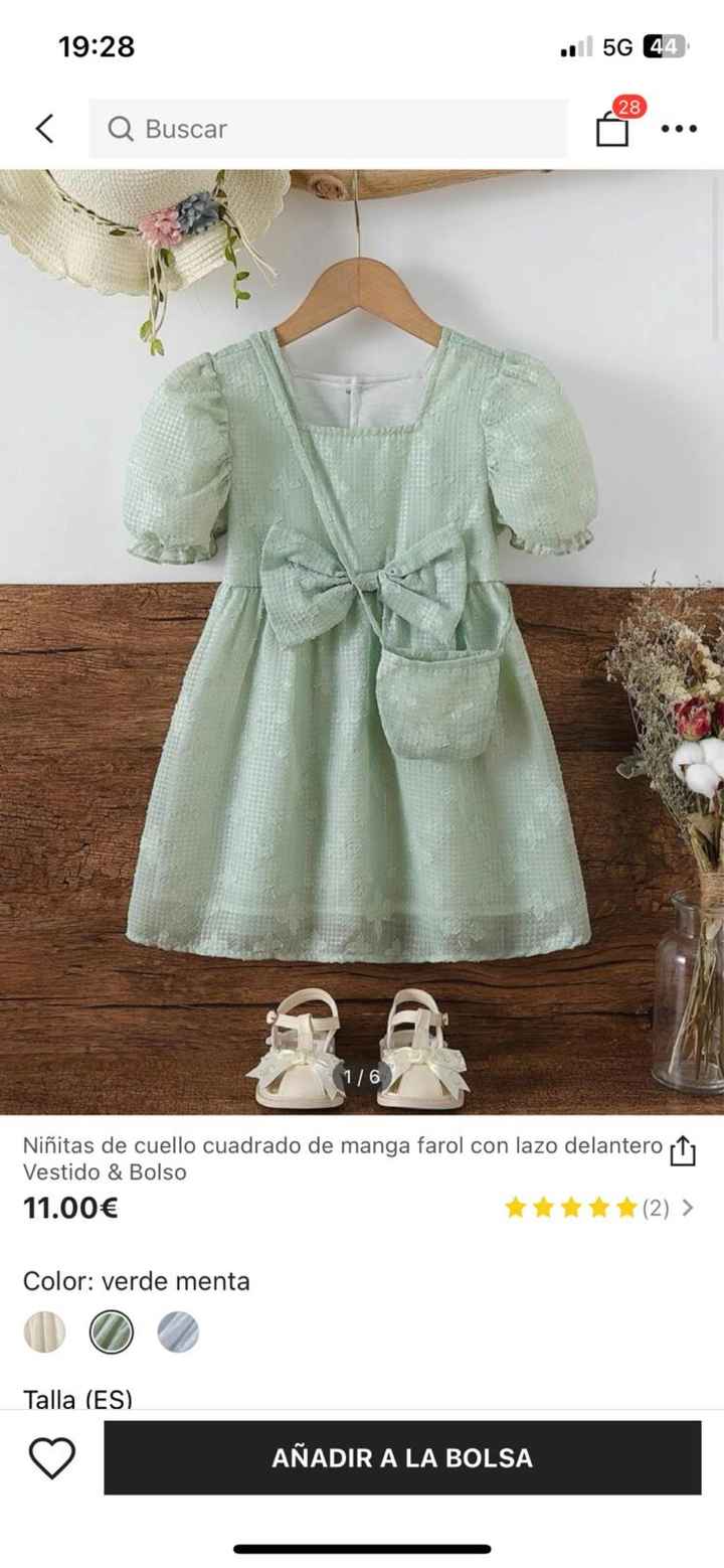 Tienda para vestidos de  arras niñas, una 7 años y  la otra 4 meses.🥰 - 1