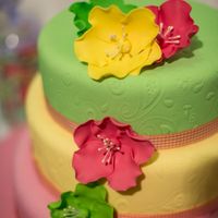 Tarta de colores de la feria Sevilla Dulce