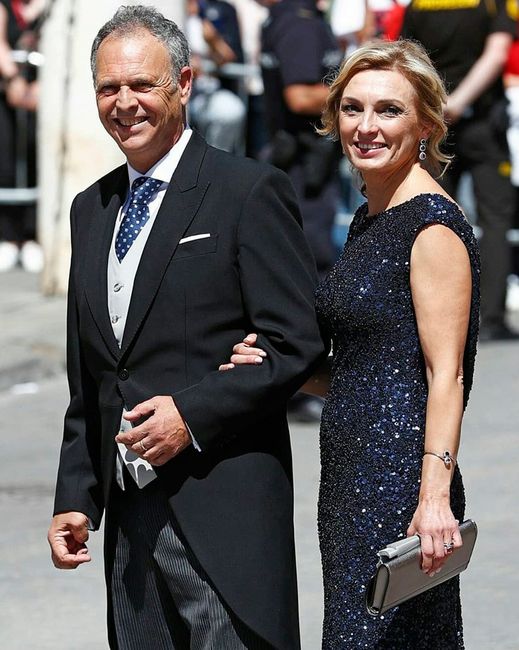 Joaquín Caparrós y esposa