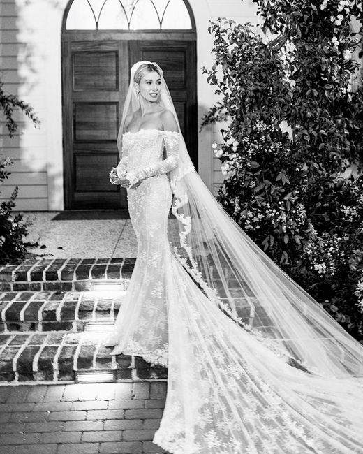 ¿Te gusta el vestido de Hailey Bieber? 👰😍 2