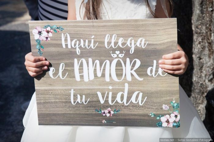 ¡12 tipos de carteles para que tu boda sea única! 4
