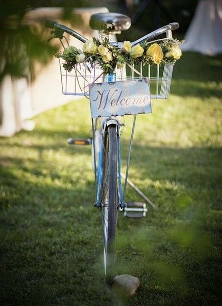 Pon una bicicleta en tu boda