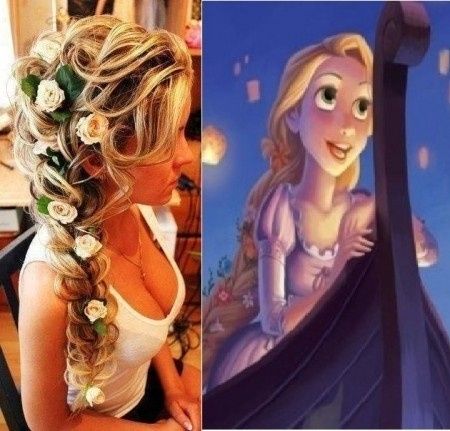 Peinados de novia princesas Disney