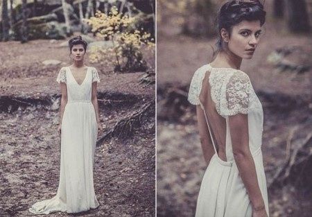 Vestido de novia para boda rural