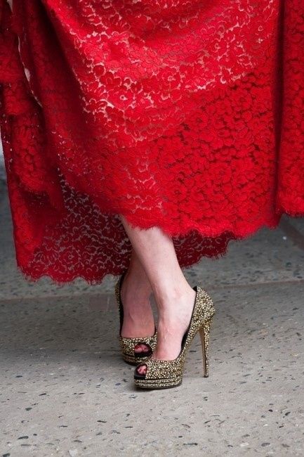 Zapatos de novia brillantes