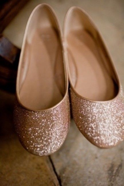 Zapatos de novia brillantes