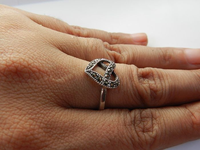 Anillo con corazón