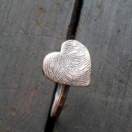 Anillo con corazón