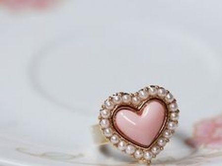Anillo con corazón