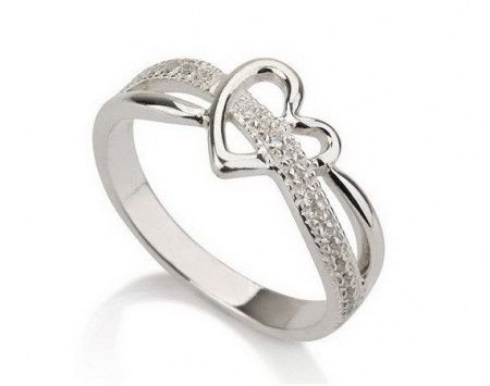 Anillo con corazón