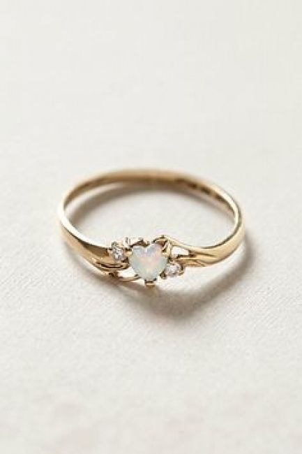 Anillo con corazón