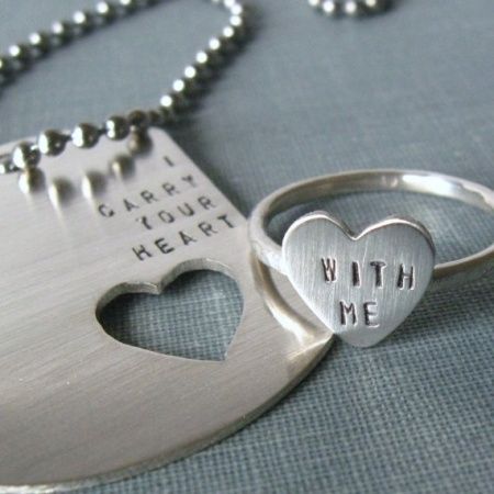 Anillo con corazón