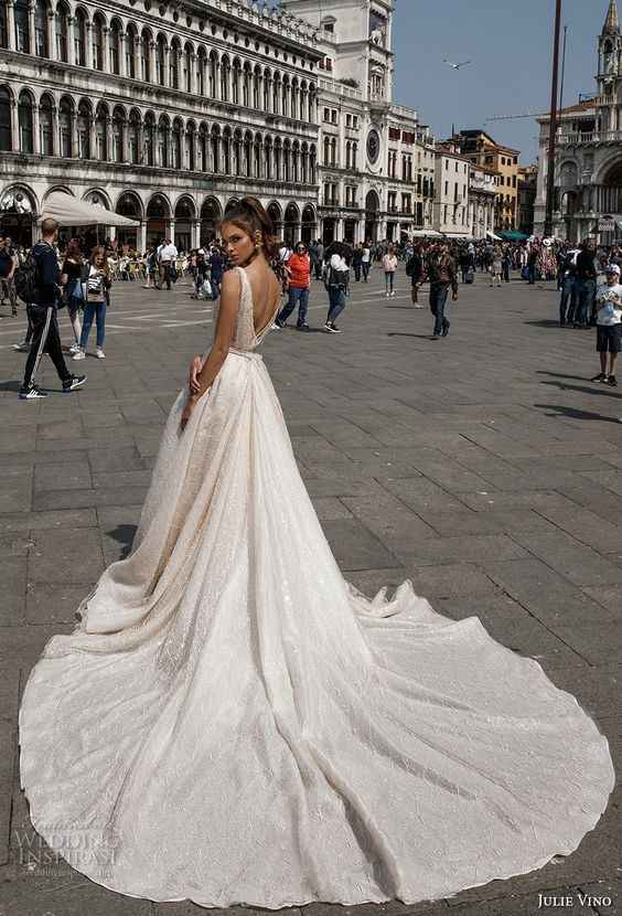 Vestido de novia de infarto