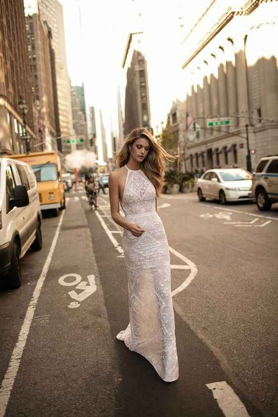 Vestido de novia de infarto