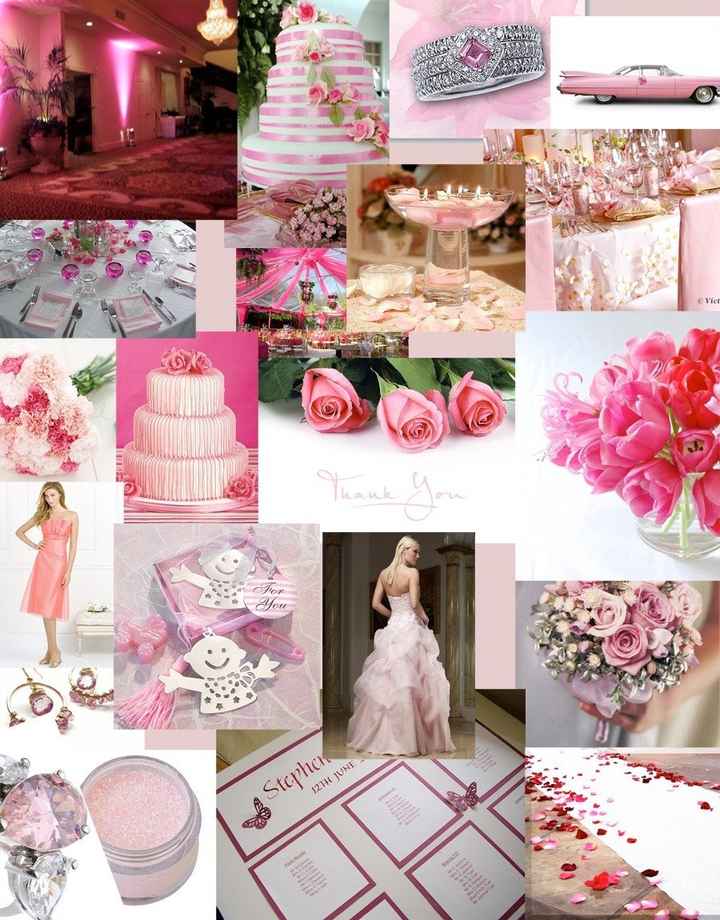 Boda rosa