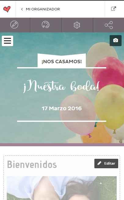 Web de boda