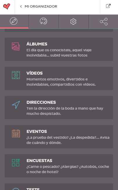 Web de boda